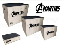 Kit com 3 caixas - 30”x 24”x 16 Personalizada com a sua logo - loja online