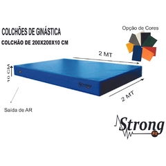 Colchão De Ginástica Artística 2mt x 2mt x 10cm Altura - D33