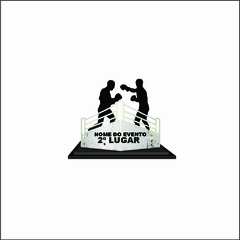 Imagem do KIT DE 03 TROFÉUS E MEDALHAS MUAY THAI