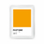 Cuadro Pantone Saffron - comprar online