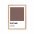 Cuadro Pantone Deep Taupe en internet