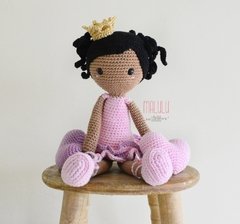 Boneca Marina Bailarina amigurumi