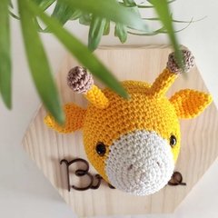 Placa Porta de Maternidade Girafa amigurumi - comprar online
