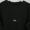 36 cuello redondo arcoiris negro - GS