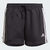 Shorts Infantil Adidas Designed To Move 3-Stripes - Preto