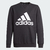 Blusa Moletom Infantil Adidas Essentials - Preto