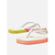 Chinelo de Dedo Off-White Color Square Brizza Arezzo - Branco/Amarelo/Rosa/Laranja - Hall Sports 