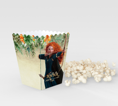 Box para Popcorn Merida Princesa Valiente