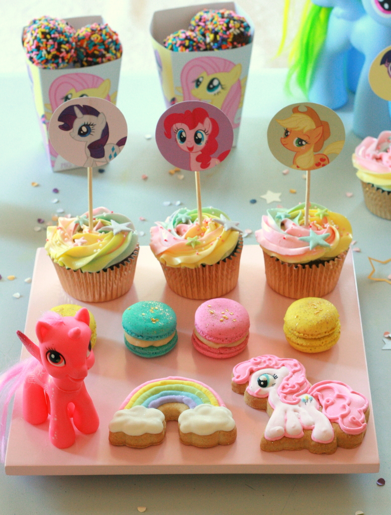 Topper para cupcakes My Little Pony - Comprar en Ninita