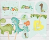 Kit imprimible Party Básico Dino Baby