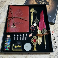 Colección set completo Pluma roja Harry Potter - comprar online