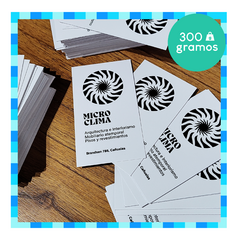 100 Tarjetas - 9 X 5 - Papel 300g - personalizado