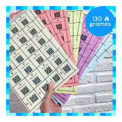 50 TARJETAS 130gr - 10 X 14 - Papel Plantable - Personalizado - tienda online