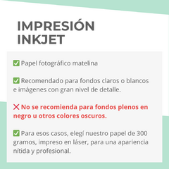 50 Tarjetas - 10 X 14 - Papel 200g - personalizado - comprar online