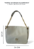 Bolsa Couro Off-White Ouro Celina - comprar online