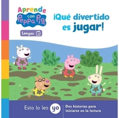 PEPPA PIG APRENDE. QUE DIVERTIDO ES JUGA