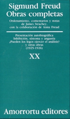 Obras Completas Sigmund Freud - Tomo XX