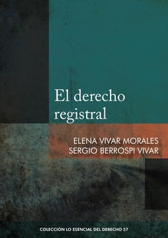 El derecho registral