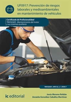 Prevención de riesgos laborales y medioambientales en mantenimiento de vehículos. TMVG0409 - Manteni