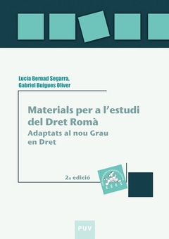 Materials per a l''estudi del Dret Romà, 2a ed.