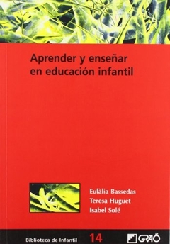 Aprender y enseñar en educación infantil