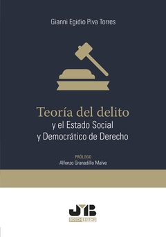 Teoría del delito y el estado social y democrático de derecho.