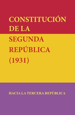 Constitución de la Segunda República 1931