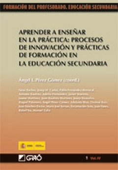 Aprender a enseñar en la práctica: procesos de innovación y prácticas de formación en la educación s