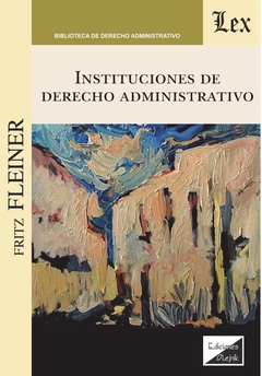 Instituciones de derecho administrativo