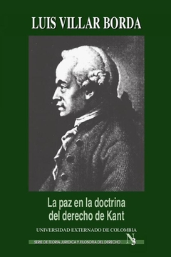 La paz en la doctrina del derecho de Kant