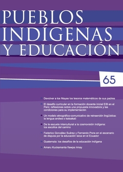 Pueblos Indígenas y Educación N. 65