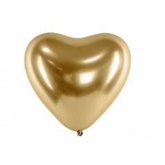 GLOBO CORAZON METALICO LATEX x 50 UNIDADES P17-CME - tienda online