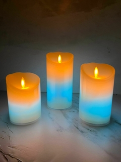 SET VELAS LED MULTICOLOR PA405 - PITTA IMPORTACIONES