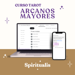 Curso Tarot Arcanos Mayores - comprar online