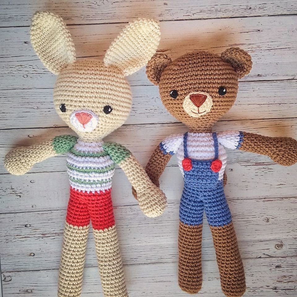 Patas Largas Amigurumi Animalitos