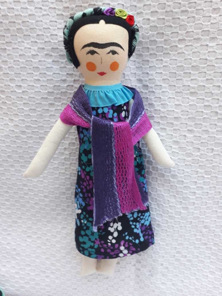 Muñeca de cheap trapo frida kahlo
