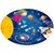 Rompecabezas ovalado 205 piezas + Libro 32 pag - El Espacio y el Sistema Solar, La Tierra, Los Dinosaurios, El Aeropuerto en internet