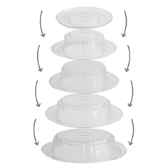 SOPORTE PLASTICO TORRE MACARONS - PARPEN - tienda online