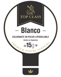COLORANTE BLANCO LIPOSOLUBLE x 15 gr - TOP CLASS