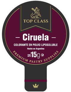 COLORANTE CIRUELA LIPOSOLUBLE x 15 gr - TOP CLASS