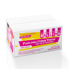 PASTA PARA CUBRIR TORTAS VAINILLA x 3Kg - BALLINA