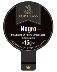COLORANTE NEGRO LIPOSOLUBLE x 15 gr - TOP CLASS