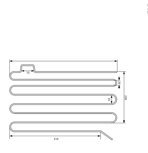 resistencia de heladera ELECTROLUX DW50 (B321)