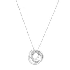 PENDENTE TIFFANY&CO. INTERLOCKING CIRCLES EM PRATA 925