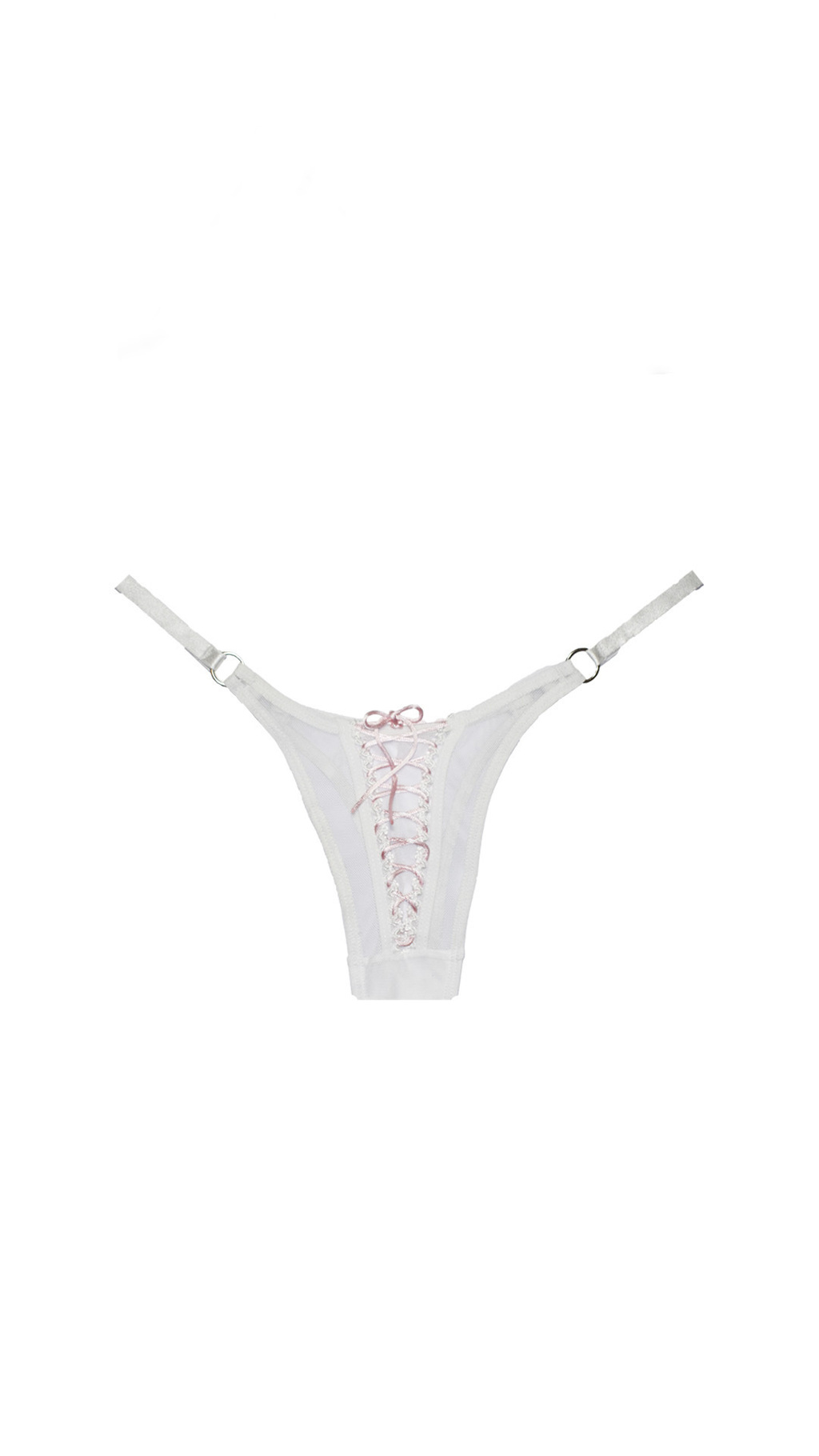 Tanga blanca hot sale