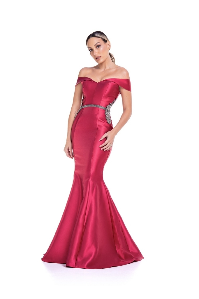 Vestido sereia sale zibeline