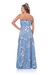 vestido longo camila siqueira azul floral cetim seda