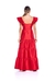 vestido longo de festa camila siqueira zibeline vermelho