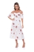 vestido midi camila siqueira laise branco floral