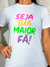 Camiseta Seja Sua Maior Fã 3TwoRun Baby look para Treino